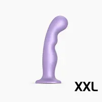 Насадка для страпона Strap-On-Me Dildo Plug P&amp;G Lilas Metallic XXL — Переглянути зображення 1