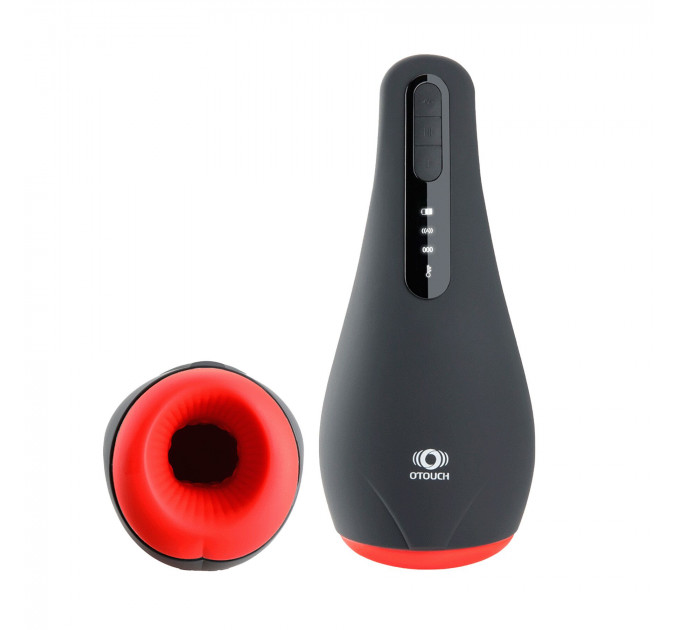 Мастурбатор Otouch AIRTURN 1, 7 режимів вібрації, 2 рівні підігріву, лічильник фрикцій