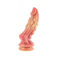 Фентезійний фалоімітатор Kong Silicone The Dragon, довжина 21,5 см, діаметр 6,2 см, для фістингу — Переглянути зображення 1