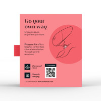 Вакуумный клиторальный стимулятор Womanizer Liberty 2 Vibrant Rose, 8 режимов, магнитная крышечка — Просмотреть изображение 11