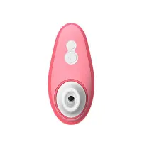 Вакуумний кліторальний стимулятор Womanizer Liberty 2 Vibrant Rose, 8 режимів, магнітна кришечка — Переглянути зображення 2
