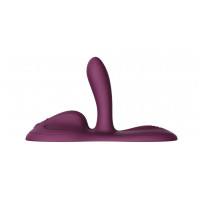 Sit-on-top смарт-вібратор Zalo – Flora Smart Vibrating Pad Velvet Purple, 9 моторів