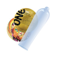 Презерватив ONE Legend XL, 1 шт, увеличенный размер, расширение на конце, со смазкой