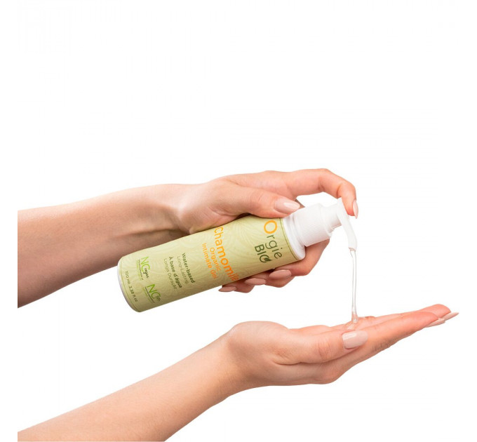 Лубрикант на водній основі Orgie – Bio Chamomile Organic Intimate Gel (100 мл), екстракт ромашки