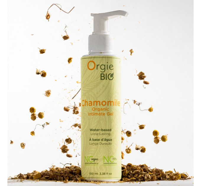 Лубрикант на водній основі Orgie – Bio Chamomile Organic Intimate Gel (100 мл), екстракт ромашки