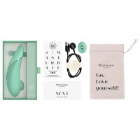 Вакуумный клиторальный стимулятор Womanizer Next Sage, 3D Pleasure Air, 14 уровней интенсивности — Просмотреть изображение 9