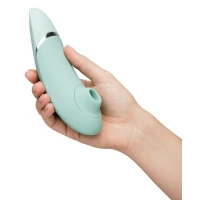 Вакуумний кліторальний стимулятор Womanizer Next Sage, 3D Pleasure Air, 14 рівнів інтенсивності — Переглянути зображення 6