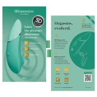 Вакуумний кліторальний стимулятор Womanizer Next Sage, 3D Pleasure Air, 14 рівнів інтенсивності — Переглянути зображення 11