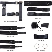БДСМ-набір LOCKINK YEAHWOW Bed Restraint set — Переглянути зображення 7
