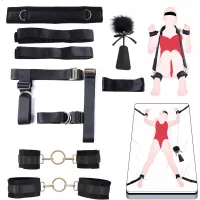 БДСМ-набір LOCKINK YEAHWOW Bed Restraint set — Переглянути зображення 1