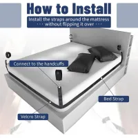 БДСМ-набір LOCKINK YEAHWOW Bed Restraint set — Переглянути зображення 5