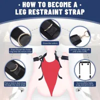 БДСМ-набір LOCKINK YEAHWOW Bed Restraint set — Переглянути зображення 6