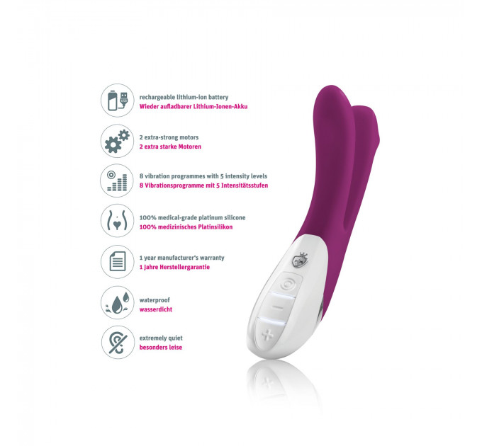 Вібратор Mystim Bon Aparte oh so aubergine