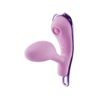 Смарт-віброяйце зі стимуляцією клітора KISSTOY Viosecret Pro, реагує на стискання, пояс для кріплення — Переглянути зображення 2
