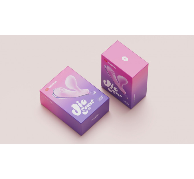 Віброяйце під одяг KISSTOY Viosecret Pro, з пульсацією для клітора, трусики-стрепи в комплекті