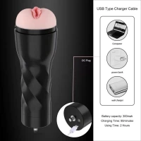 Мастурбатор з вібрацією Hismith Male Masturbation Cup, сумісний з секс-машинами бренду — Переглянути зображення 6