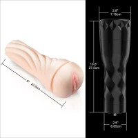 Мастурбатор с вибрацией Hismith Male Masturbation Cup,совместим с секс-машинами бренда — Просмотреть изображение 4
