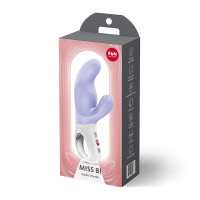 Вибратор-кролик Fun Factory MISS BI Purple, 2 независимых мотора, диаметр 4,2 см — Просмотреть изображение 10