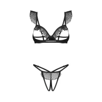 Комплект Obsessive Carrola 2-pcs crotchless set L/XL — фото 6