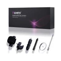 Набір адаптерів для секс-машин Hismith Luxury Kit - KlicLok System Set (пошкоджена упаковка!!!) — Переглянути зображення 1