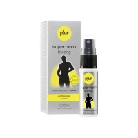Спрей-пролонгатор pjur Superhero Strong Spray 20 ml, з екстрактом імбиру, без анестетиків — Переглянути зображення 4
