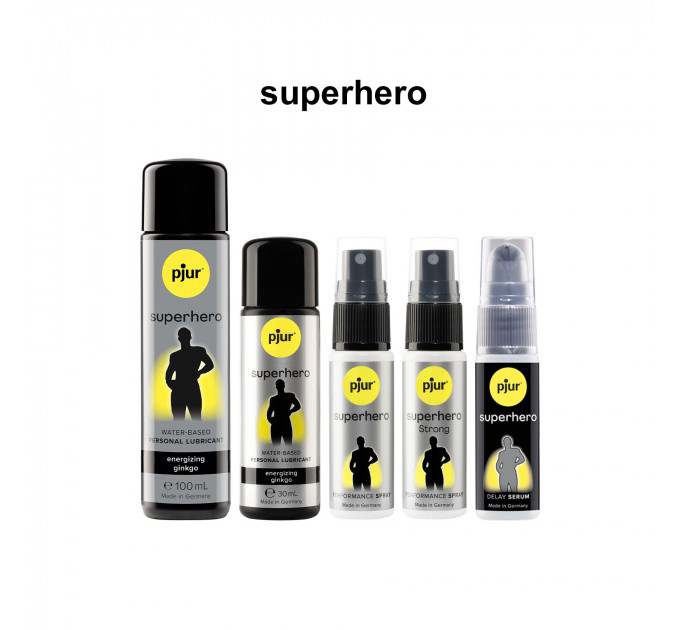 Пролонгатор спрей Pjur Superhero Performance Spray для продления полового акта, 20 мл