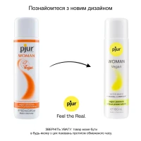 Лубрикант на водній основі pjur Woman Vegan 100 мл, чистий веганський склад, без консервантів — Переглянути зображення 3