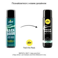 Анальний лубрикант pjur BACK DOOR Regenerating 100мл на водній основі, з пантенолом та екстрактом ромашки — Переглянути зображення 3