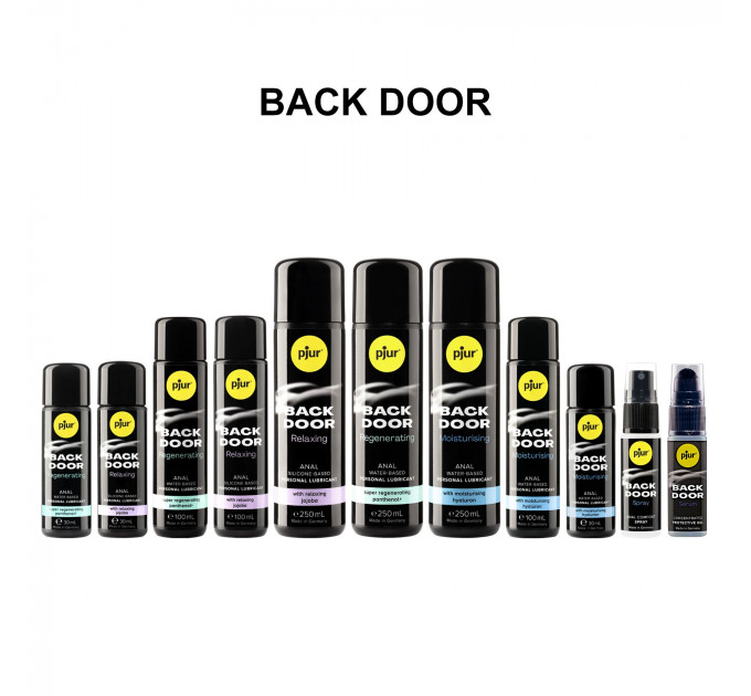 Анальный лубрикант 100 мл Pjur Back Door Panthenol Glide на водной основе