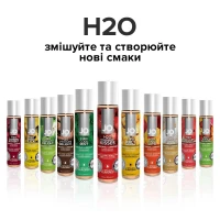 Змазка на водній основі JO H2O — Strawberry Kiss (30 мл) без цукру, рослинний гліцерин — Переглянути зображення 5