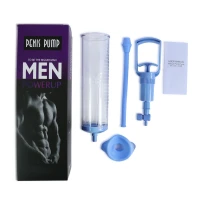 Вакуумна помпа з ручним насосом Men Powerup Blue — Переглянути зображення 3