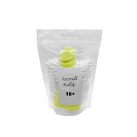 Крафтовое мыло-член с присоской Чистий Кайф Yellow size M, натуральное