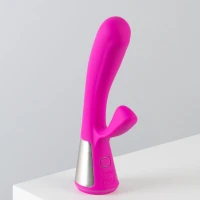 Інтерактивний вібратор-кролик Ohmibod Fuse for Kiiroo Pink — Просмотреть изображение 4