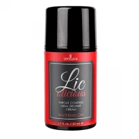 Гель для мінету Sensuva Lic-o-licious Watermelon (50 мл), оліїстий, без цукру — Переглянути зображення 1