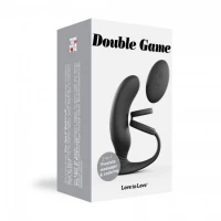 Вібромасажер простати Love To Love Double Game з подвійним ерекційним кільцем і пультом ДК — Переглянути зображення 5