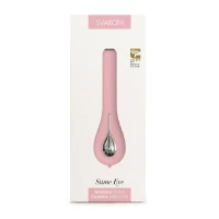 Інтелектуальний вібратор із камерою Svakom Siime Eye Pale Pink — Переглянути зображення 8