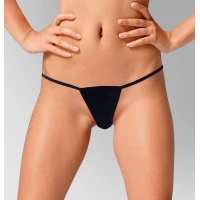 Жіночі трусики з силіконовою анальною пробкою Art Sex - Sexy Panties S Black, XS-2XL — Переглянути зображення 2