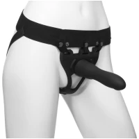 Страпон-унісекс Doc Johnson Body Extensions – Be Strong, порожня насадка — Переглянути зображення 1