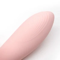 Вакуумний вібратор KISTOY Tina Mini Light Pink, вагінально-кліторальний — Переглянути зображення 6