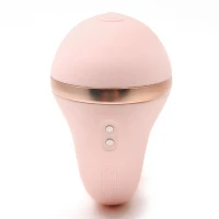 Вакуумний вібратор KISTOY Tina Mini Light Pink, вагінально-кліторальний — Переглянути зображення 10