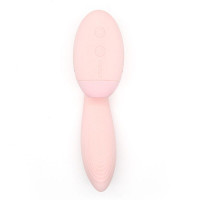 Вакуумный вибратор KISTOY Tina Mini Light Pink, вагинально-клиторальный — Просмотреть изображение 7