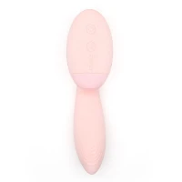 Вакуумний вібратор KISTOY Tina Mini Light Pink, вагінально-кліторальний — Переглянути зображення 12
