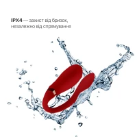 Смартвібратор для пар Zalo Fanfan set Bright Red, пульт ДК — Переглянути зображення 6