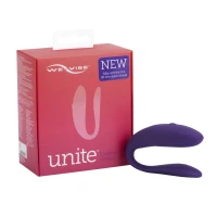 Недорогий вібратор для пар We-Vibe Unite Purple, однокнопковий пульт ДК — Переглянути зображення 9