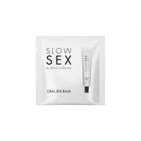 Пробник стимулювального бальзаму для мінету Bijoux Indiscrets Slow Sex Oral sex balm — Переглянути зображення 1