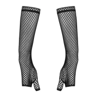 Сітчасті мітенки Obsessive Darkie mittens, black — Переглянути зображення 2