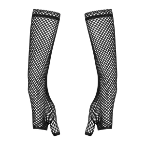 Сітчасті мітенки Obsessive Darkie mittens, black