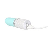Вібратор Pillow Talk Lusty Luxurious Flickering Massager - Teal — Просмотреть изображение 5