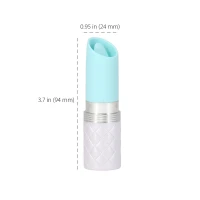 Вібратор Pillow Talk Lusty Luxurious Flickering Massager - Teal — Просмотреть изображение 2