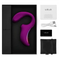 Кліторально-вагінальний звуковий стимулятор LELO Enigma Deep Rose — Просмотреть изображение 9